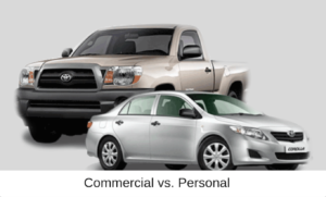 Commercial Auto vs Personal Auto